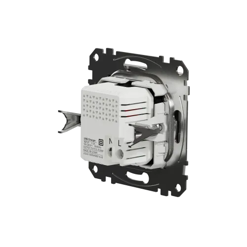 Розетка USB тип A+A, алюминий, Sedna Design SDD113401
