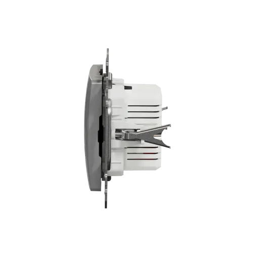 Розетка USB тип A+A, алюминий, Sedna Design SDD113401