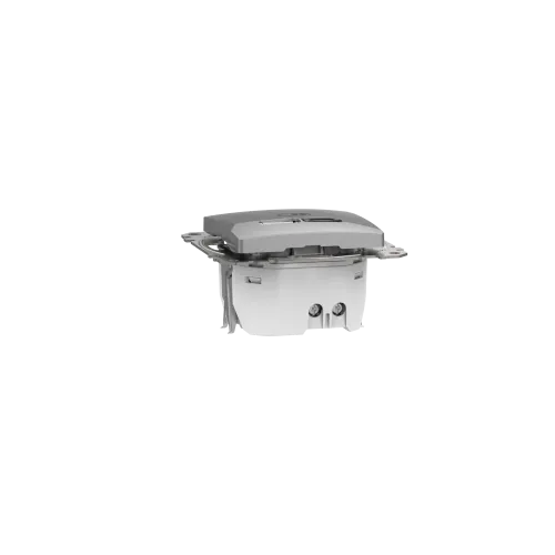 Розетка USB тип A+C 3A, 45W, алюминий, Sedna Design SDD113404