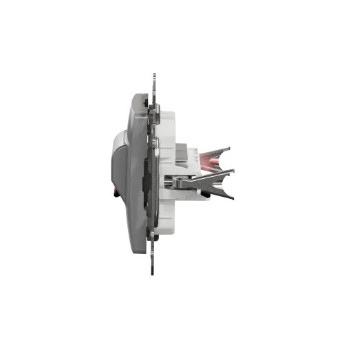 Аудиорозетка, алюминий, Sedna Design SDD113411
