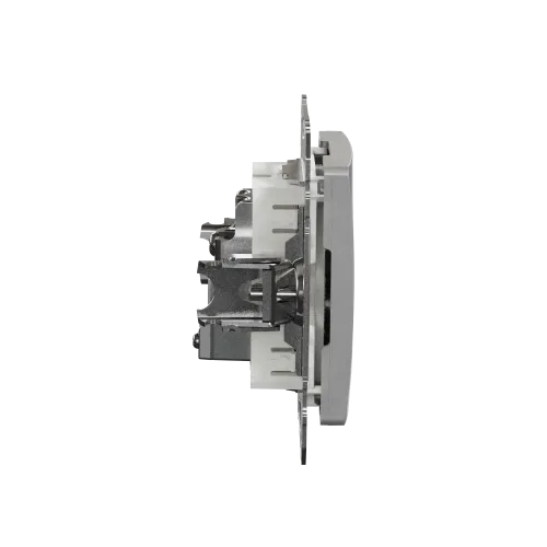 Розетка телевизионная конечная, алюминий, Sedna Design SDD113471