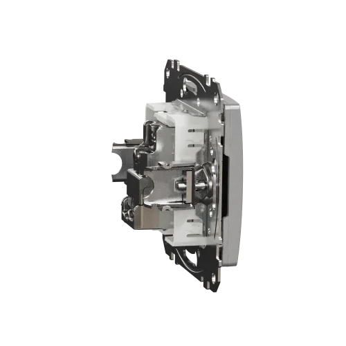 Розетка телевизионная конечная, алюминий, Sedna Design SDD113471