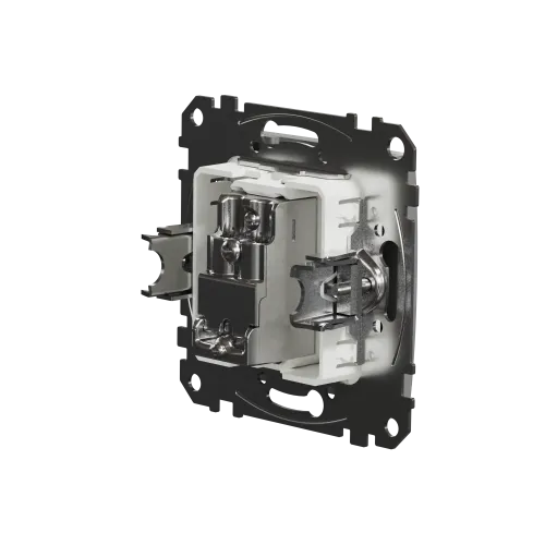 Розетка телевизионная конечная, алюминий, Sedna Design SDD113471