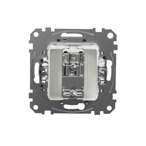 Розетка телевизионная конечная, алюминий, Sedna Design SDD113471