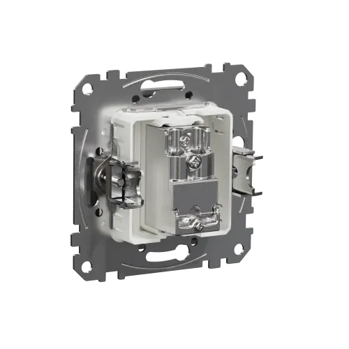 Розетка телевизионная конечная, алюминий, Sedna Design SDD113471