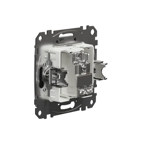 Розетка телевизионная конечная, алюминий, Sedna Design SDD113471