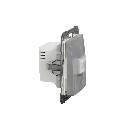 Датчик движения с кнопкой, алюминий, Sedna Design SDD113504