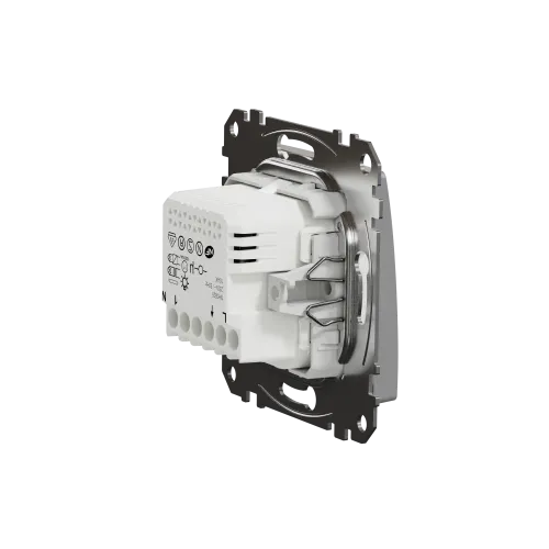 Датчик движения с кнопкой, алюминий, Sedna Design SDD113504