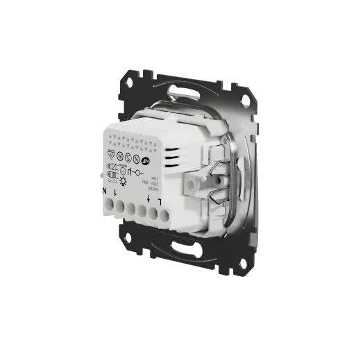 Датчик движения с кнопкой, алюминий, Sedna Design SDD113504