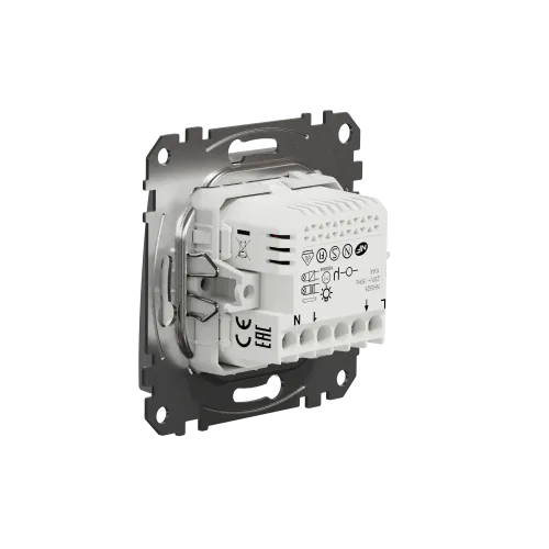Датчик движения с кнопкой, алюминий, Sedna Design SDD113504