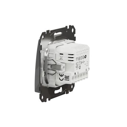 Датчик движения с кнопкой, алюминий, Sedna Design SDD113504