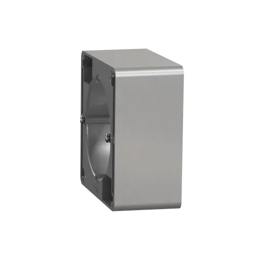 Коробка для накладного монтажа 1 пост, алюминий, Sedna Design SDD113901