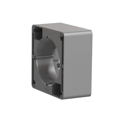 Коробка для накладного монтажа 1 пост, алюминий, Sedna Design SDD113901