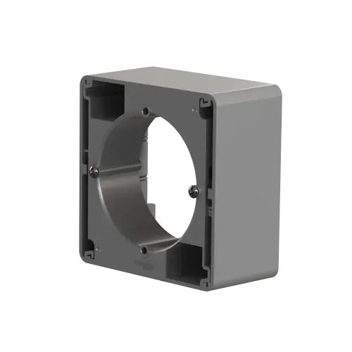 Коробка для накладного монтажа 1 пост, алюминий, Sedna Design SDD113901