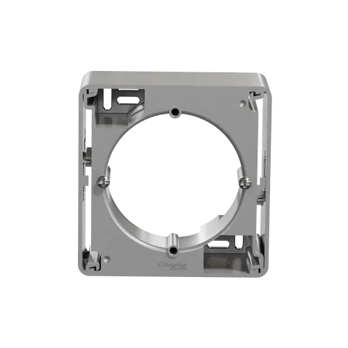 Коробка для накладного монтажа 1 пост, алюминий, Sedna Design SDD113901