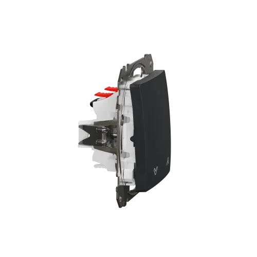 Выключатель для жалюзи, черный, Sedna Design SDD114104