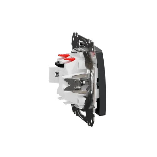 Выключатель для жалюзи, черный, Sedna Design SDD114104
