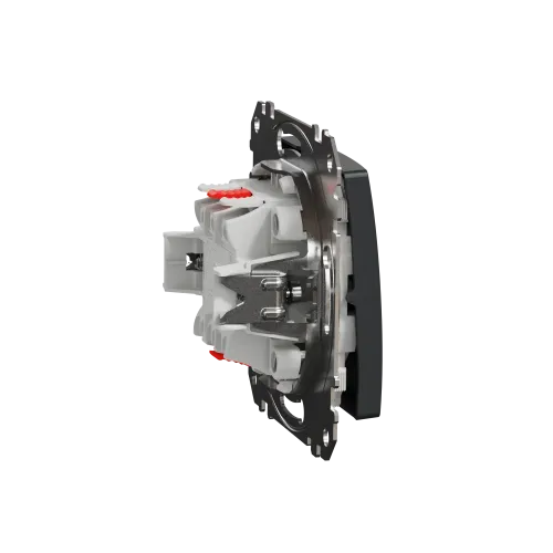 Выключатель перекрестный, черный, Sedna Design SDD114107