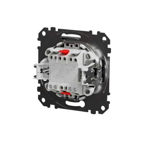 Выключатель перекрестный, черный, Sedna Design SDD114107