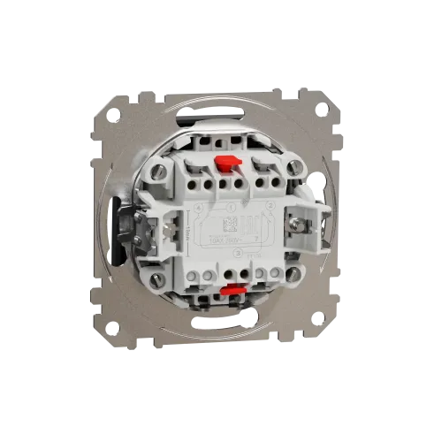 Выключатель перекрестный, черный, Sedna Design SDD114107