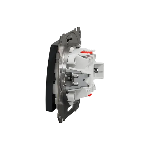 Выключатель перекрестный, черный, Sedna Design SDD114107