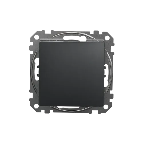 Выключатель перекрестный, черный, Sedna Design SDD114107