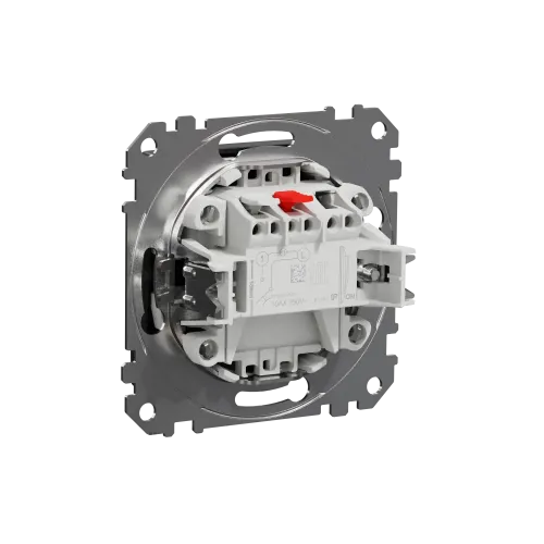 Кнопка 1 клавишная, черный, Sedna Design SDD114111