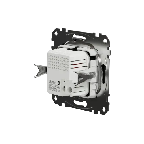 Розетка USB тип A+A, черный, Sedna Design SDD114401