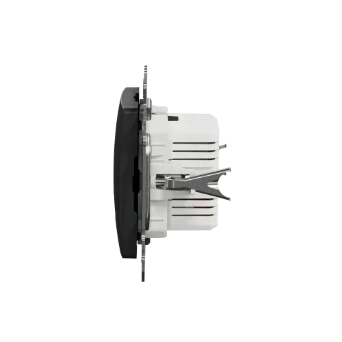 Розетка USB тип A+A, черный, Sedna Design SDD114401