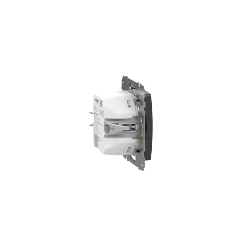 Розетка USB тип A+C 3A, 45W, черный, Sedna Design SDD114404