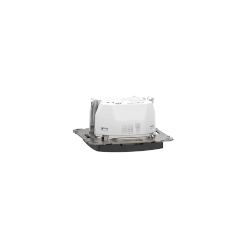 Розетка USB тип A+C 3A, 45W, черный, Sedna Design SDD114404