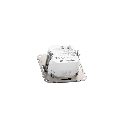 Розетка USB тип A+C 3A, 45W, черный, Sedna Design SDD114404