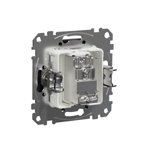 Розетка телевизионная конечная, черный, Sedna Design SDD114471