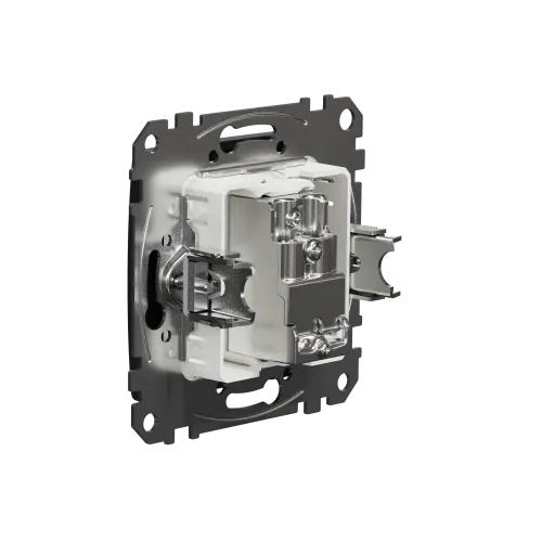 Розетка телевизионная конечная, черный, Sedna Design SDD114471