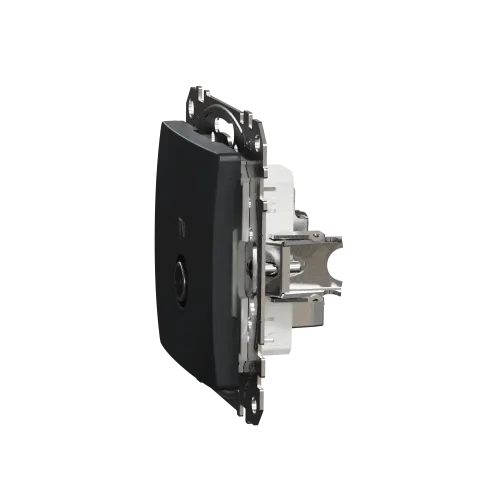 Розетка телевизионная конечная, черный, Sedna Design SDD114471