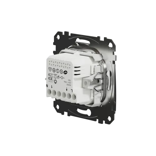 Датчик движения с кнопкой, черный, Sedna Design SDD114504