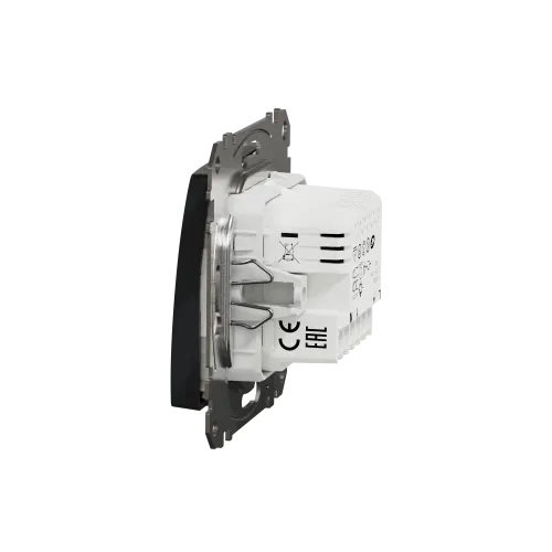 Датчик движения с кнопкой, черный, Sedna Design SDD114504