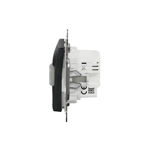 Датчик движения с кнопкой, черный, Sedna Design SDD114504