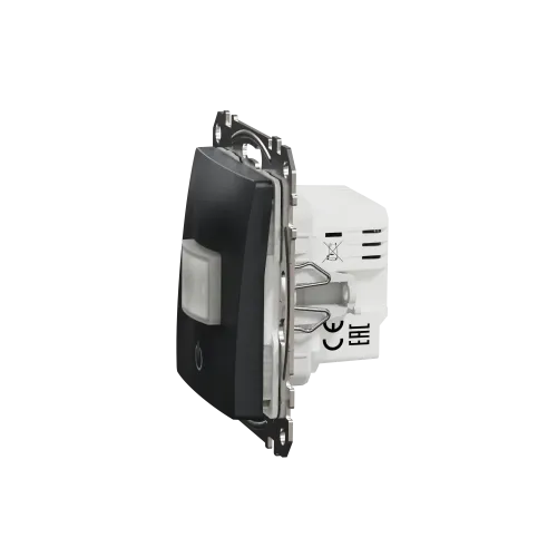 Датчик движения с кнопкой, черный, Sedna Design SDD114504