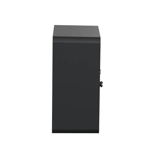 Коробка для накладного монтажа 1 пост, черный, Sedna Design SDD114901