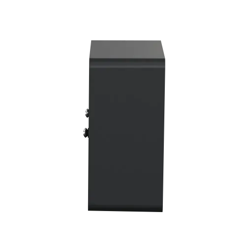 Коробка для накладного монтажа 1 пост, черный, Sedna Design SDD114901