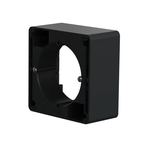 Коробка для накладного монтажа 1 пост, черный, Sedna Design SDD114901