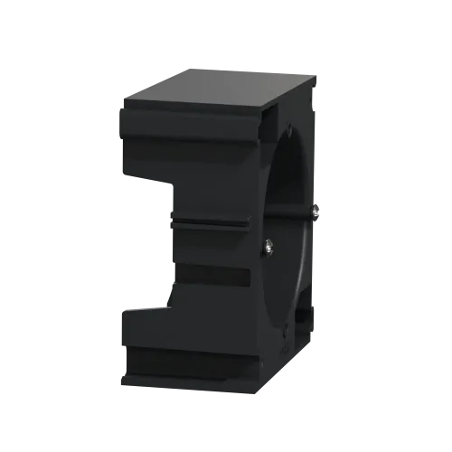 Коробка для накладного монтажа наборная, черный, Sedna Design SDD114902
