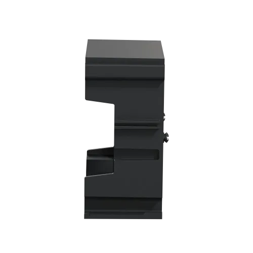 Коробка для накладного монтажа наборная, черный, Sedna Design SDD114902