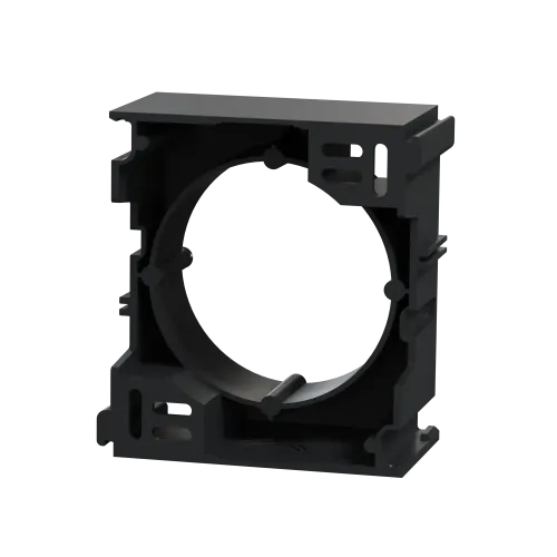 Коробка для накладного монтажа наборная, черный, Sedna Design SDD114902