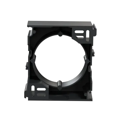 Коробка для накладного монтажа наборная, черный, Sedna Design SDD114902