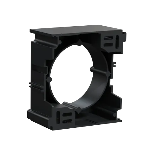 Коробка для накладного монтажа наборная, черный, Sedna Design SDD114902