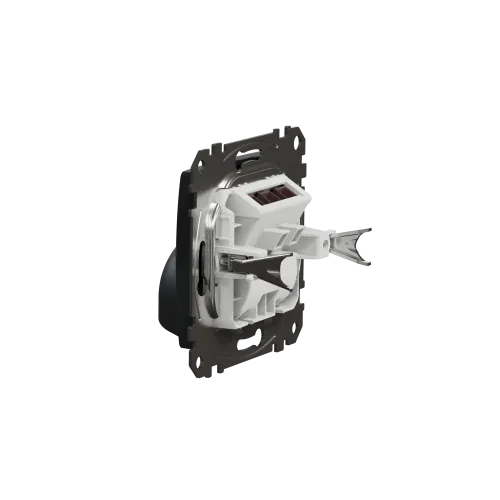 Вывод кабеля, черный, Sedna Design SDD114903