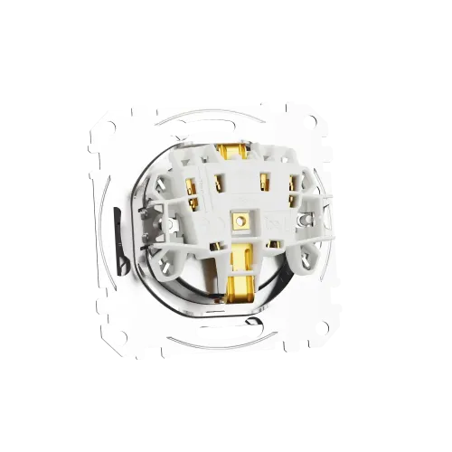 Розетка с заземлением, матовый алюминий, Sedna Design Schneider Electric SDD170022U