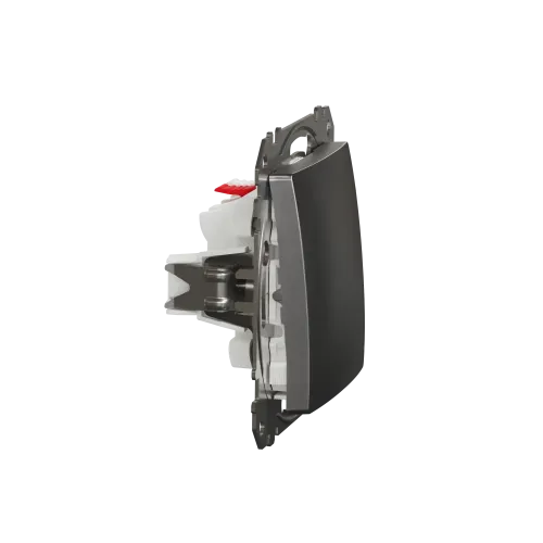 Одноклавишный выключатель, матовый алюминий, Sedna Design Schneider Electric SDD170101U